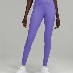 NWT Lululemon Swift Speed High Rise Tight Size 2 Charred Indigo